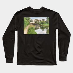 Guyers Lock on the Kennet and Avon Long Sleeve T-Shirt